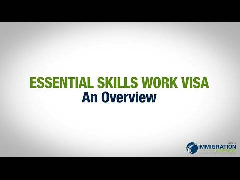 essential skills work visa