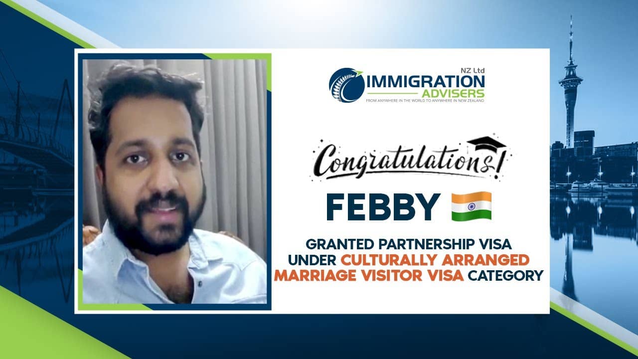 Granted Culturally Arranged Marriage Visitor Visa