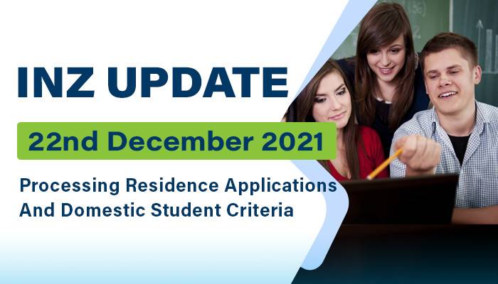 Processing Residence Applications and Domestic Student Criteria