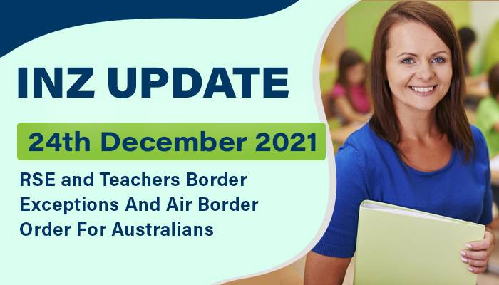RSE and Teachers Border Exceptions and Air Border Order for Australians