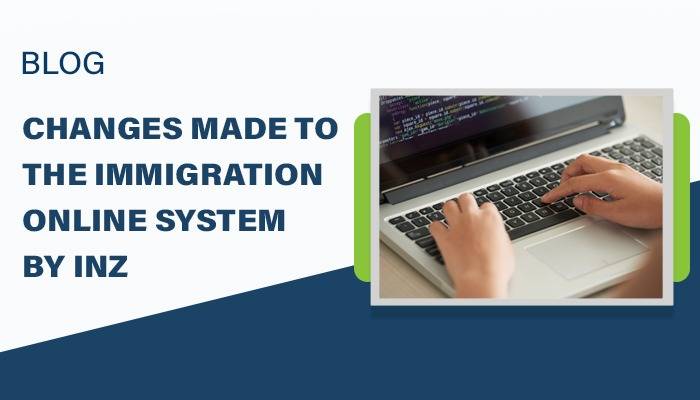 Changes to the Immigration Online System