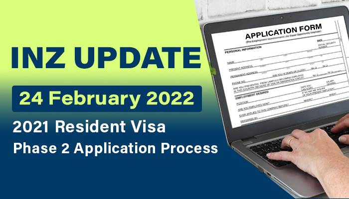 2021 Resident Visa – Phase 2 Application Process