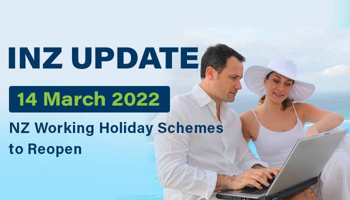 Working Holiday Schemes to Reopen