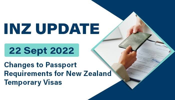 Changes to Passport Requirements for New Zealand Temporary Visas