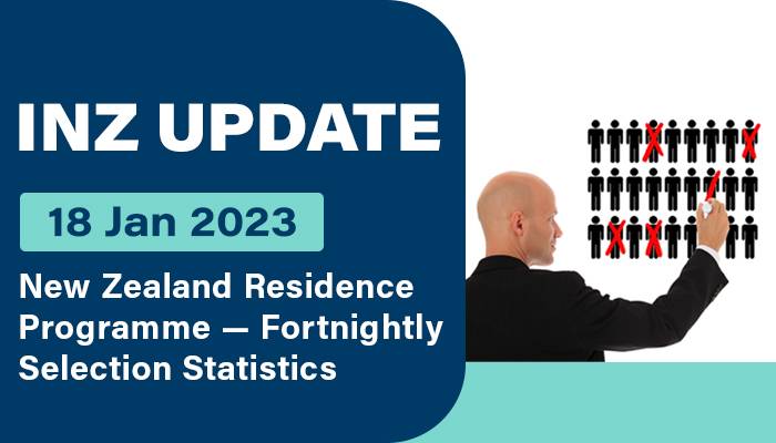 New Zealand Residence Programme - Fortnightly Selection Statistics