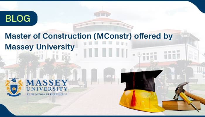 Master of Construction at Massey University, NZ