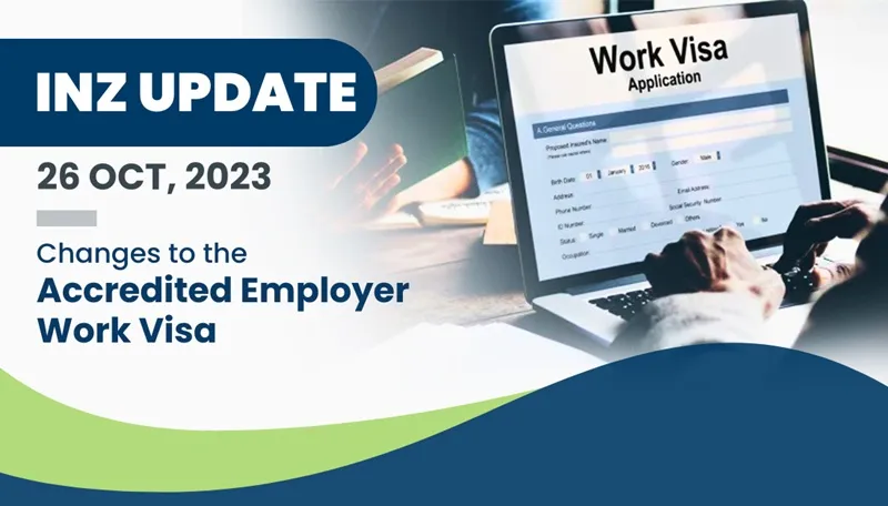 Changes to the Accredited Employer Work Visa