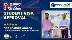 New Zealand Student Visa Approved || Naif Shahul Hameed