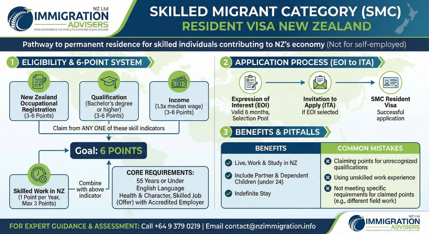 Skilled Migrant Visa Category NZ